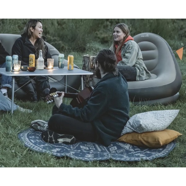 Фото - Туристический коврик Easy Camp Bilberry Round Carpet 150 см (180139)